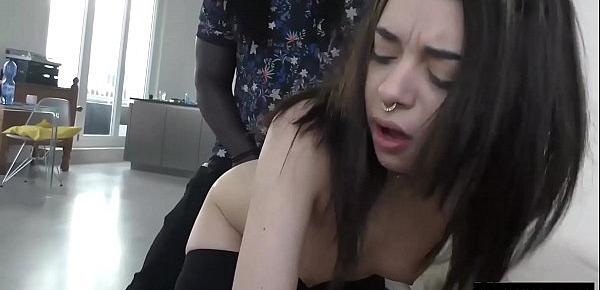  Young, Dumb & Full of Cum - Innocent Teen Used Like Meat in ROUGH Threesome